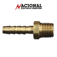 CONECTOR MILTON PIVOTE MACHO   #600BK 1/4" 1/4" X 1/4"