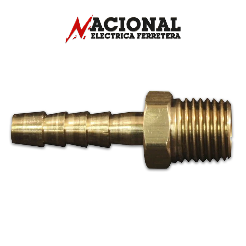 CONECTOR MILTON PIVOTE MACHO   #600BK 1/4" 1/4" X 1/4"