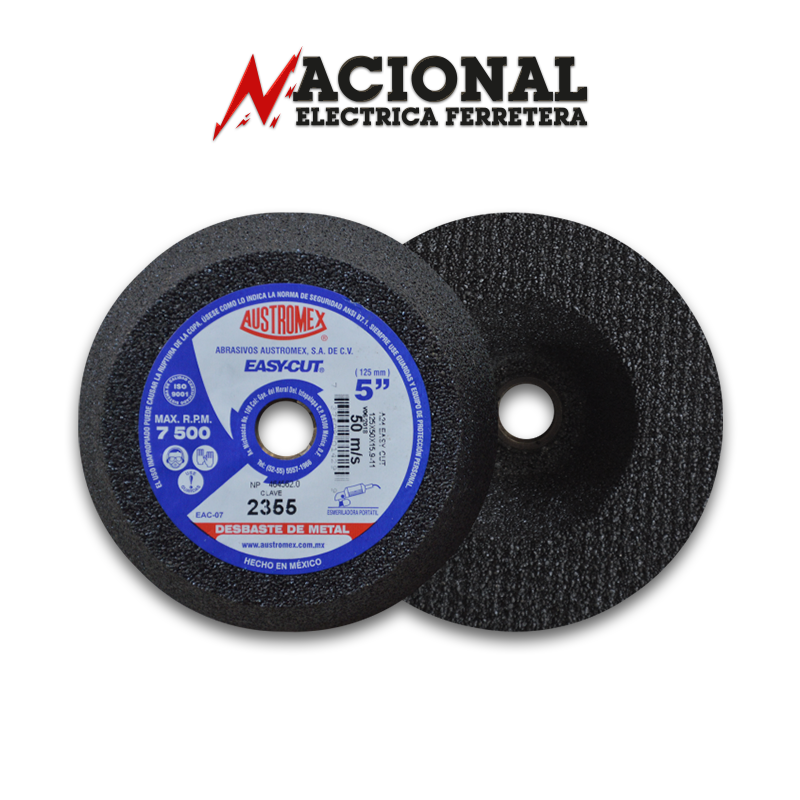 COPA DE DESBASTE EASY CUT 125X50X15.9-11 AUSTROMEX CLAVE 2355