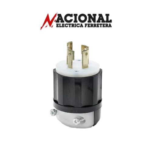 Clavija NEMA L15-30P 30A 250V 3P 4W - Alta Resistencia y Seguridad